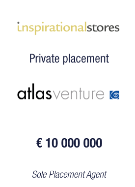 €10 million capital raising for Inspirational Stores – Funding led by new investor Atlas Venture