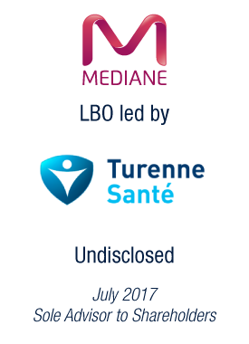 Bryan, Garnier & Co advises Initiative & Finance and ACG Management on the sale of Mediane to Turenne