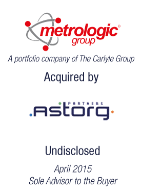 Bryan, Garnier & Co advises Astorg Partners on acquisition of Majority Stake in Metrologic Group, alongside Management and Founder 
