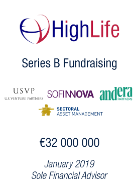 Bryan, Garnier & Co acts as Sole Financial Advisor to HighLife on its €32 million Series B Fundraising