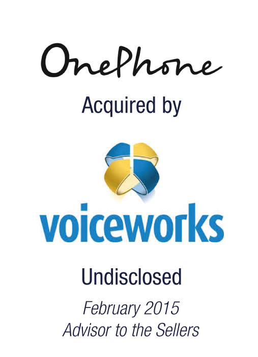 Bryan, Garnier & Co. GmbH advised OnePhone Germany on its Sale to Voiceworks