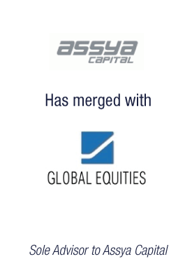 Bryan, Garnier & Co advises the strategic merger of Assya Capital and Global Equities Capital Markets