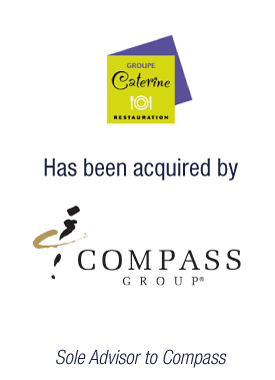 Bryan, Garnier & Co advises Compass Group in the acquisition of Caterine Restauration